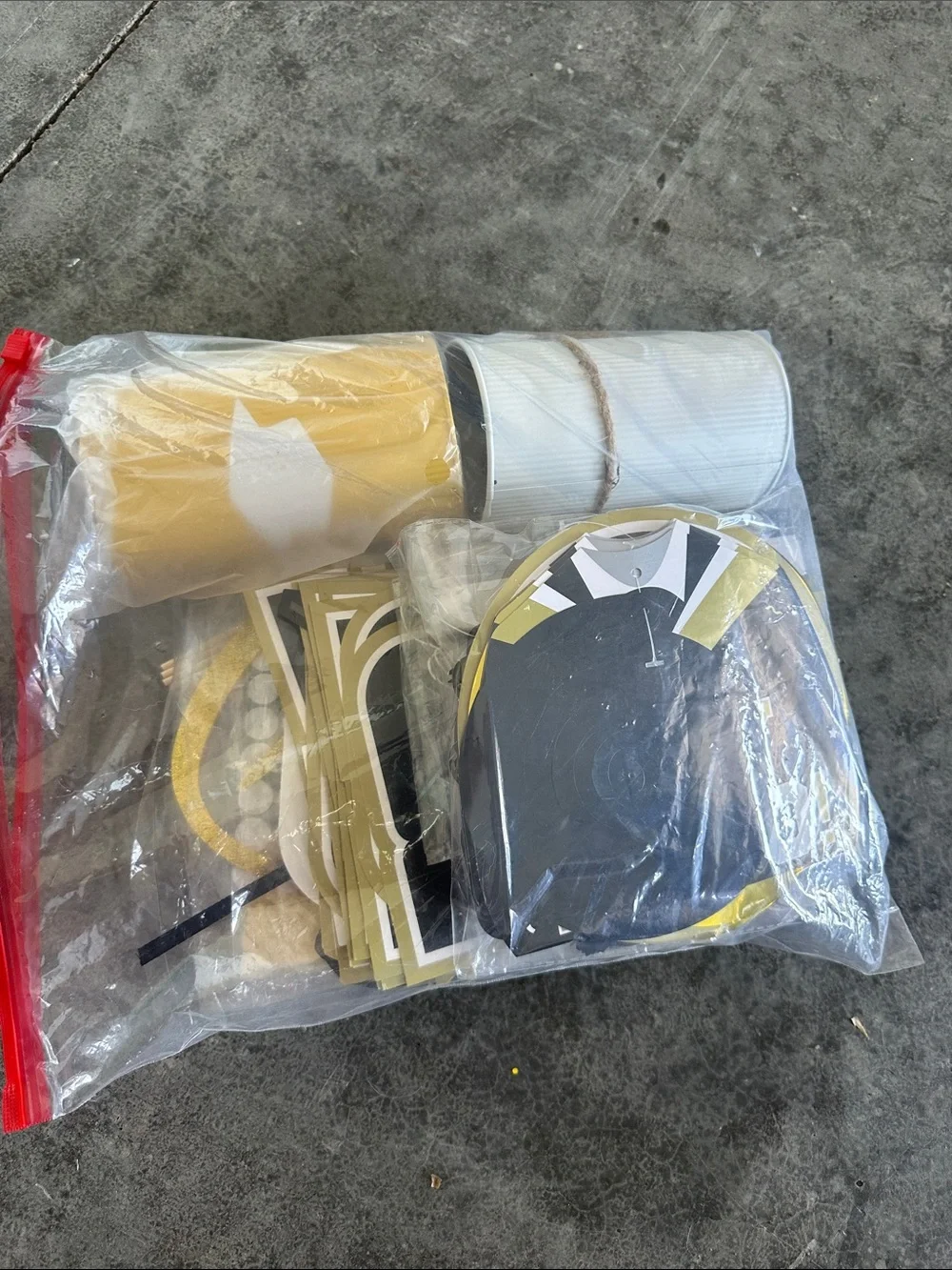 Graduation Party Supplies Pack - Gold, Yellow, Silver & Black plus more